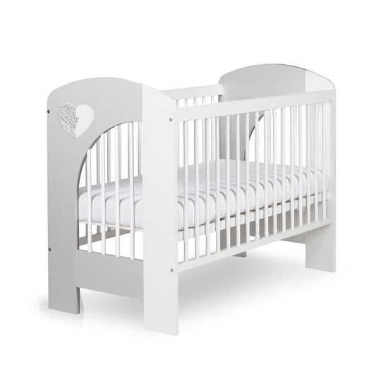 Klups "Herz" Babybett 120x60