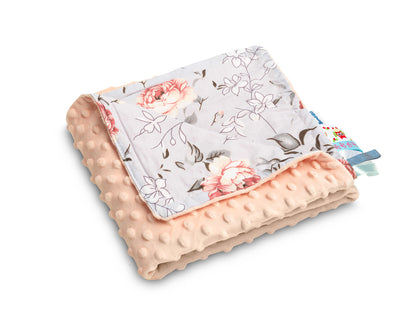 Baby Kuscheldecke 75x100 Pfirsichblütenfarbe