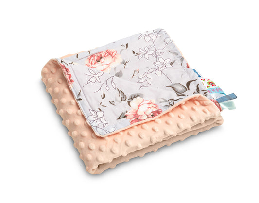 Baby Kuscheldecke 75x100 Pfirsichblütenfarbe
