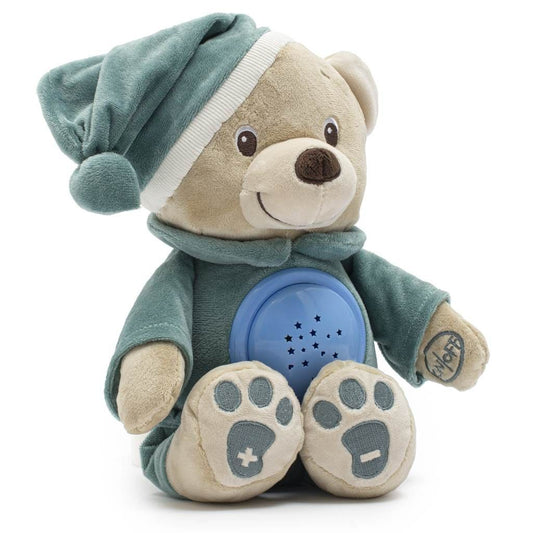 Baby mix Music Teddybär mit Projektor Blau