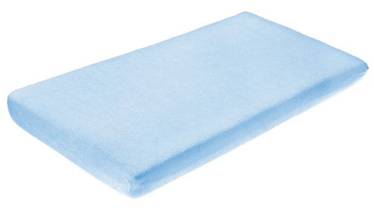 Frottee Gummiertes Spanbettuch 120x60 Blau