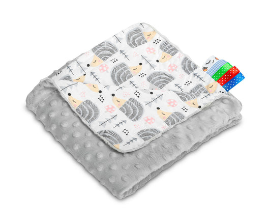 Sensillo Baby Decke ab geburt Grau