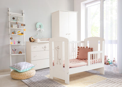 Klups Giraffe Babybett 120x60 cm