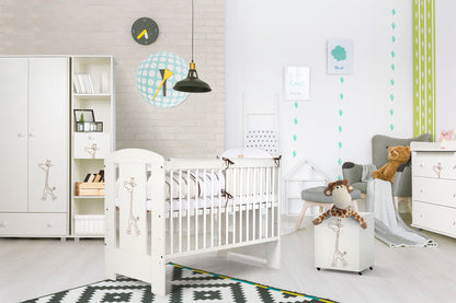 Klups Giraffe Babybett 120x60 cm